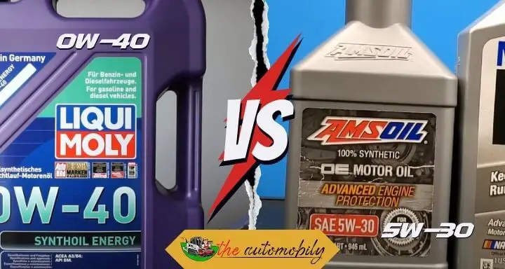 0w-40 Vs 5w-30: Which Motor Oil To Choose?