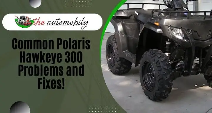 4 Common Polaris Hawkeye 300 Problems and Fixes!