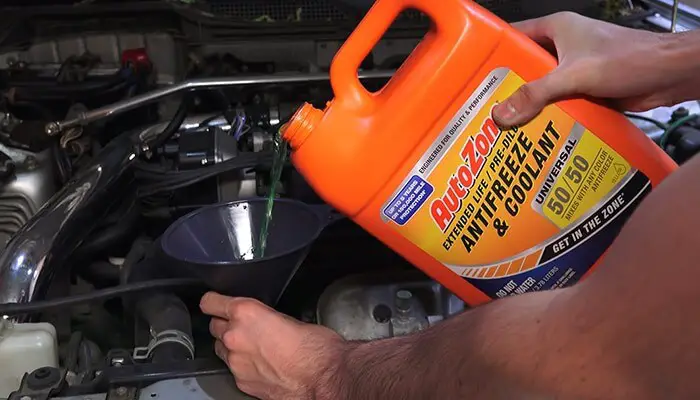Use Coolant in Car
