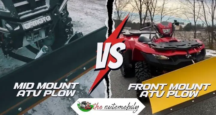 Mid Mount vs Front Mount ATV Plow: Choose the Right One!